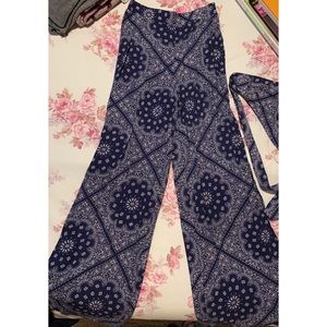 Boot Leg Pants & Top